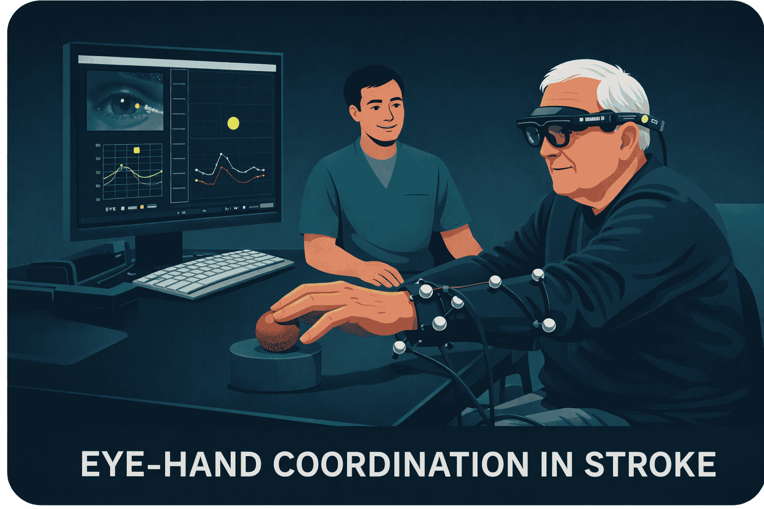 Eye-Hand Coordination Impairment and Functional Deficits in Stroke